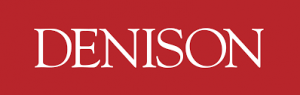 A school logo of Denison University
