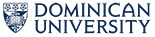 A school logo of Dominican University
