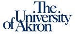 A school logo of The University of Akron