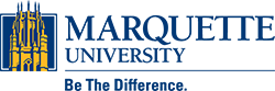 A school logo of Marquette University