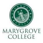 A school logo of Marygrove College