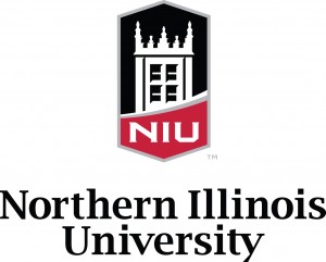A school logo of Northern Illinois University