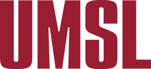 A school logo of University of Missouri - St, Louis