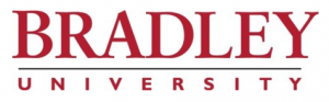 A school logo of Bradley University